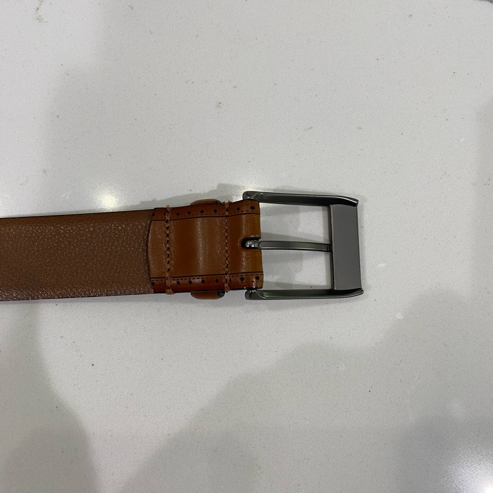 Leather belt - Picture 3 of 7